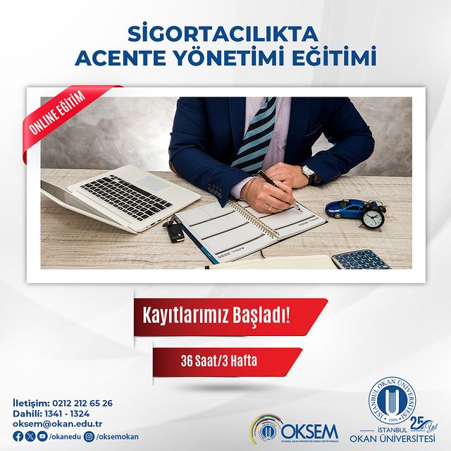 Okan Sürekli Eğitim Merkezi, Sigortacılıkta Acente Yönetimi Programı