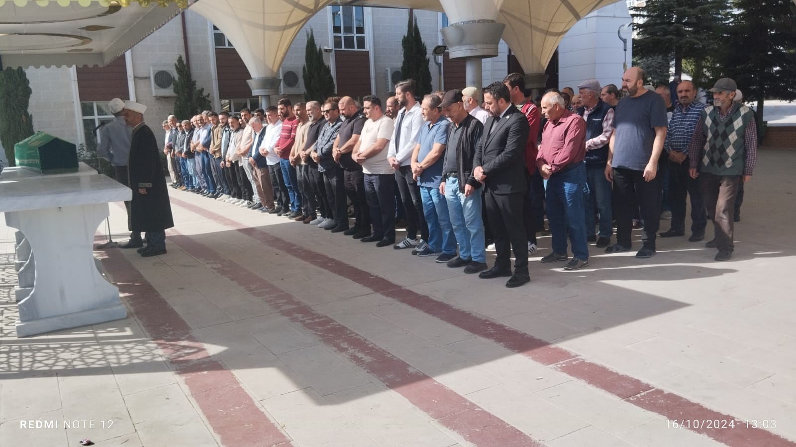 MHP Kahramankazan İlçe Başkanlığı Haydar Coşkunca'nın Cenaze Namazında