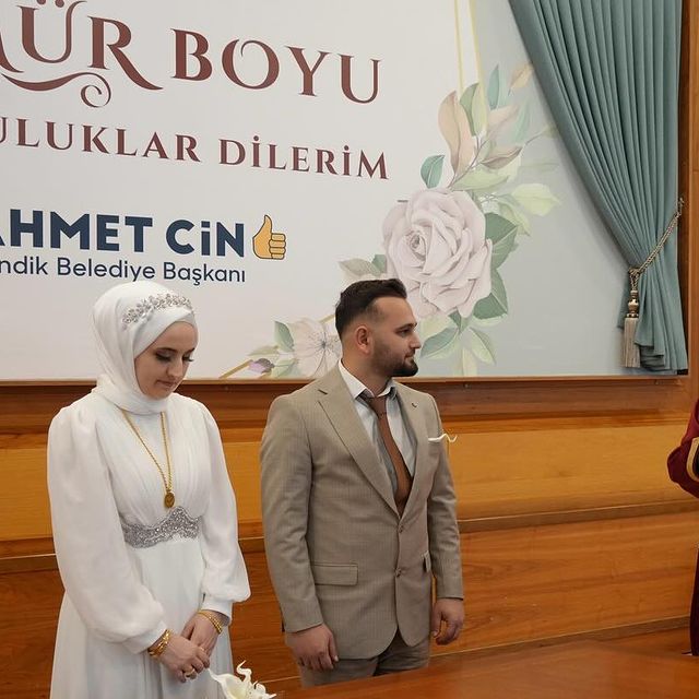 15 Temmuz Şehidi Burhan Öner'in Kızı Kader Öner ile Enes Yılmaz'ın Nikah Töreni Yapıldı