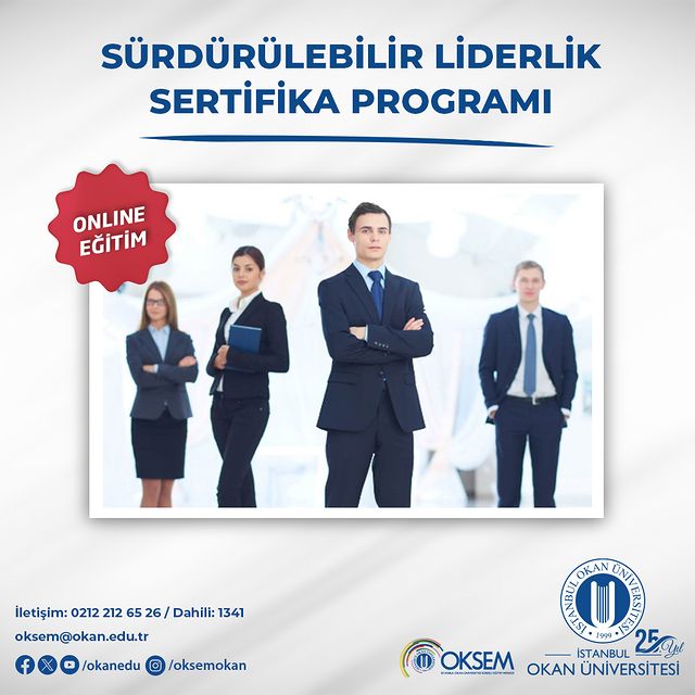 Sürdürülebilir Liderlik Sertifika Programı Başlıyor