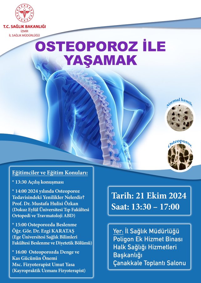 Osteoporoz Bilinçlendirme Etkinliği Düzenleniyor