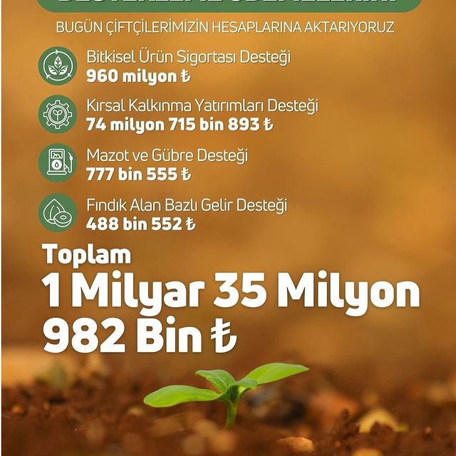 Pendik Tarım Orman İlçe Müdürlüğü'nden Çiftçilere Destek Haberi