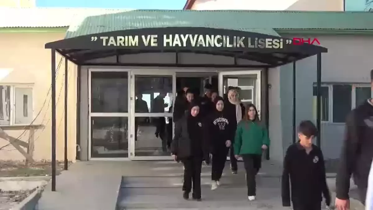 Erzurum Tarım Lisesi'nde Güzlük Ekim Coşkusu