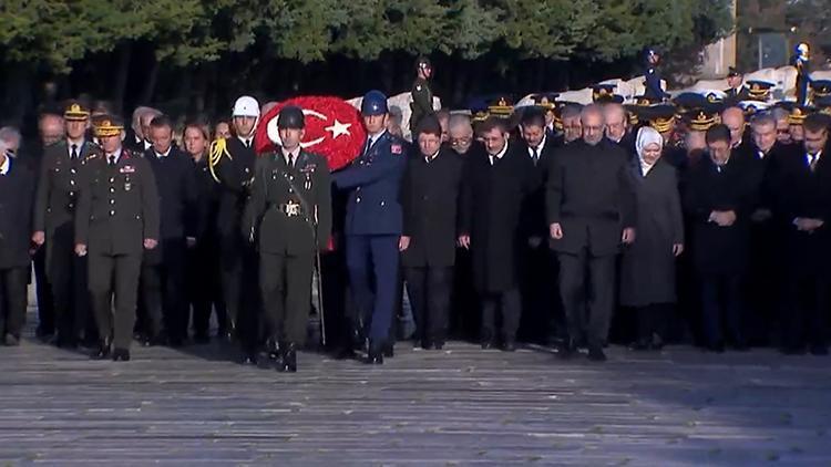 Anıtkabir'de 29 Ekim Cumhuriyet Bayramı Coşkusu