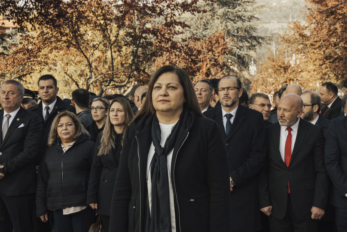 Gazi Mustafa Kemal Atatürk Kocatepe Parkı'nda Anıldı