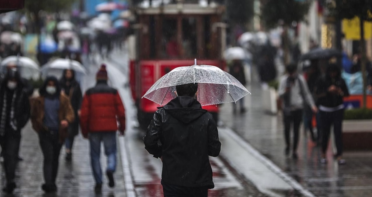 Türkiye'yi Sağanak Yağışlar Bekliyor