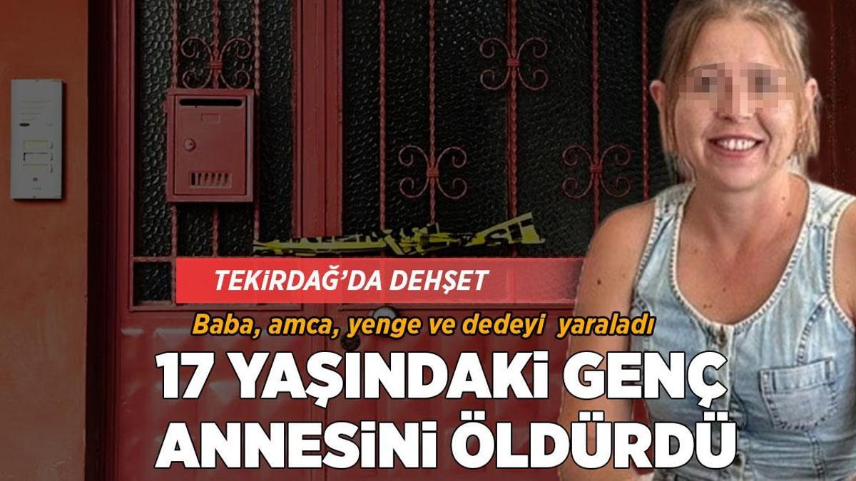 Tekirdağ'da Cinnet Getiren Genç Dehşet Saçtı