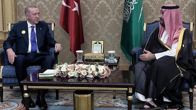 Erdoğan ve Bin Selman Riyad'da Bir Araya Geldi