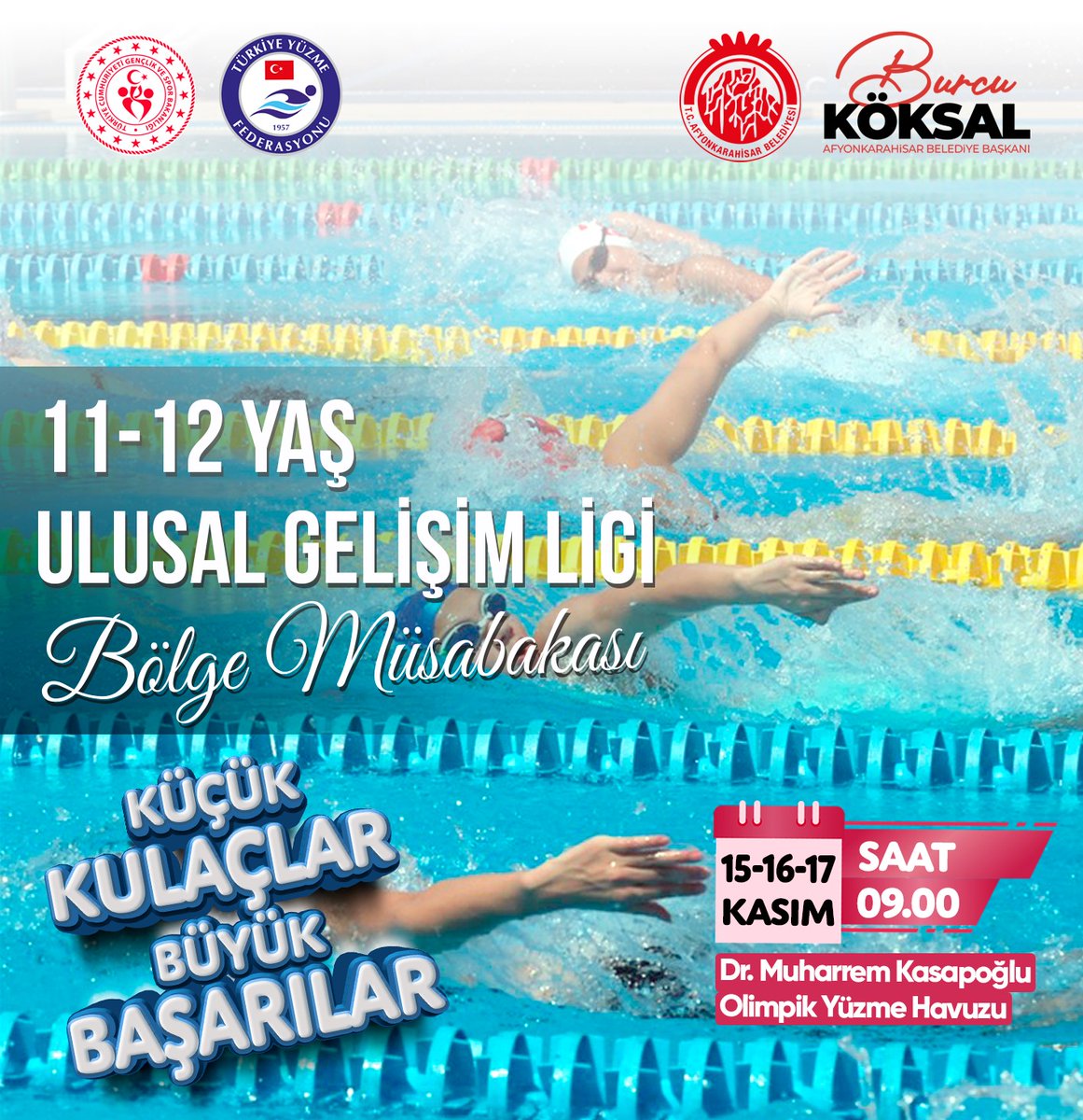 Genç Yüzücüler Ulusal Gelişim Ligi'nde Yeteneklerini Sergileyecek