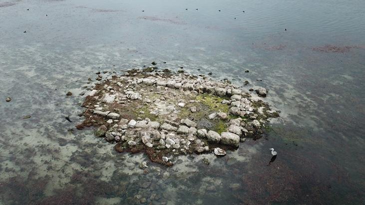 Sapanca Gölü'nde Sular Çekildi, Tarihi Kalıntılar Gün Yüzüne Çıktı