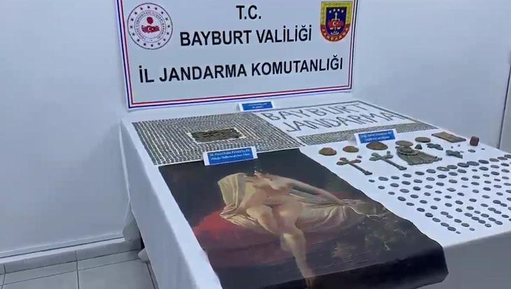 Bayburt'ta Tarihi Eser Operasyonu: 6 Milyon Avroluk Pablo Picasso Tablosu Ele Geçirildi