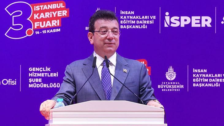 İBB Başkanı İmamoğlu: 