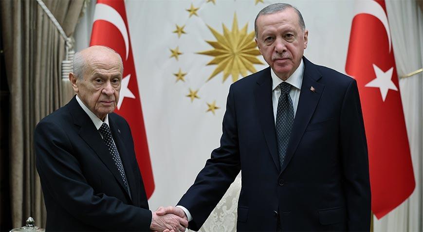 Beştepe'de Kritik Zirve: Cumhurbaşkanı Erdoğan ve MHP Lideri Bahçeli Görüştü