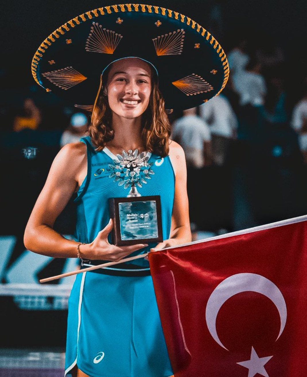 Zeynep Sönmez, Meksika'da Kadınlar Tenis Turnuvası'nda Şampiyon Oldu