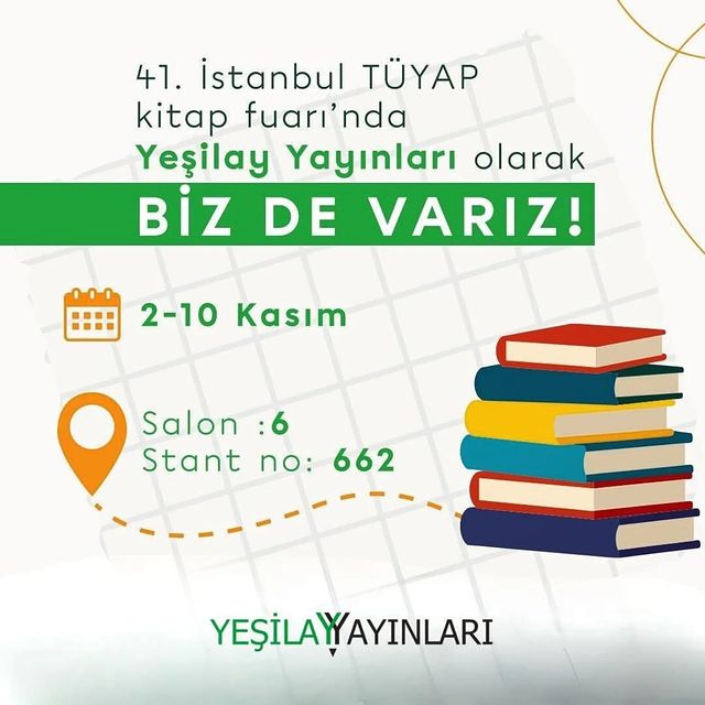 Yeşilay Yayınları İstanbul Tüyap Kitap Fuarı’nda