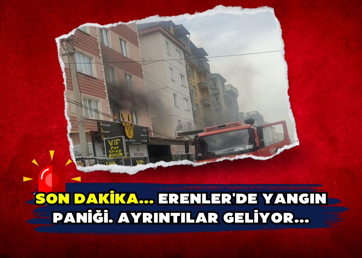 Son dakika... Erenler'de Yangın Paniği. Ayrıntılar geliyor...