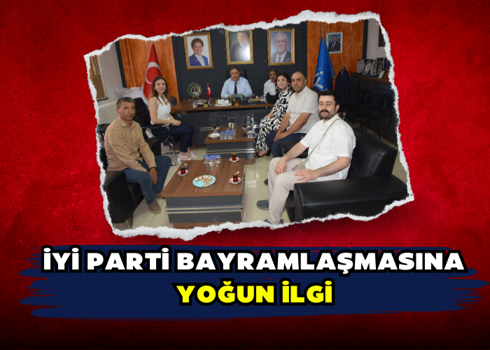 İYİ Parti Bayramlaşmasına Yoğun İlgi