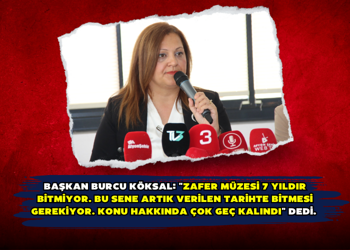 Başkan Burcu Köksal: 