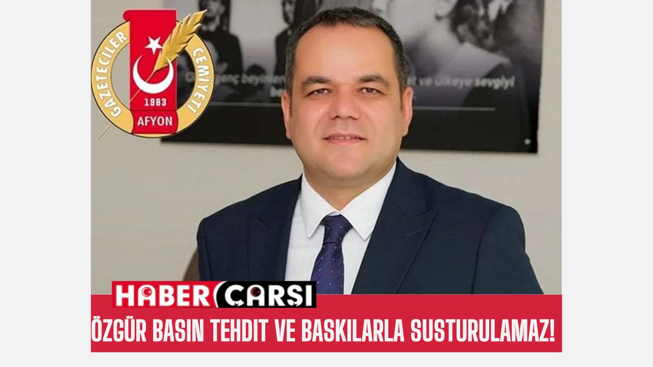 ÖZGÜR BASIN TEHDİT VE BASKILARLA SUSTURULAMAZ