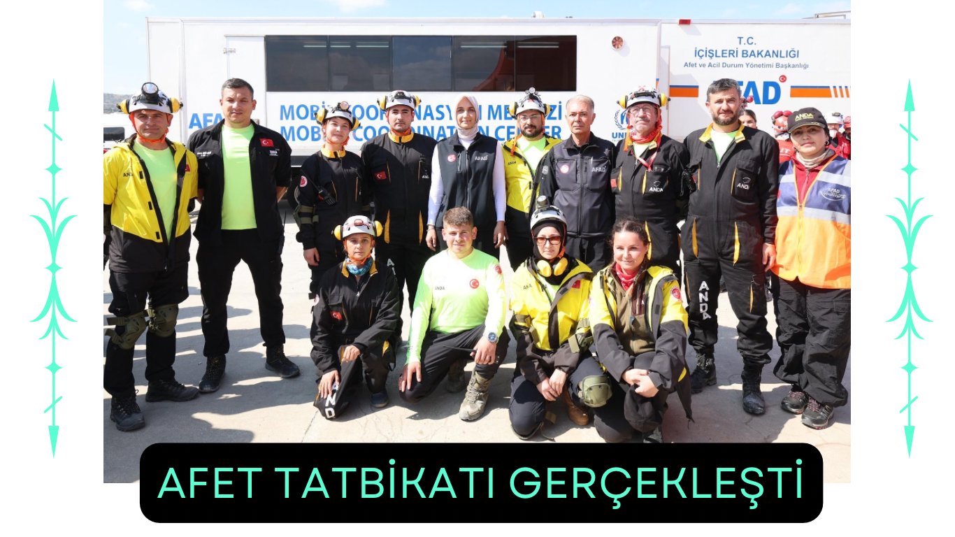 BAŞARILI BİR TATBİKAT GERÇEKLEŞTİRİLDİ.