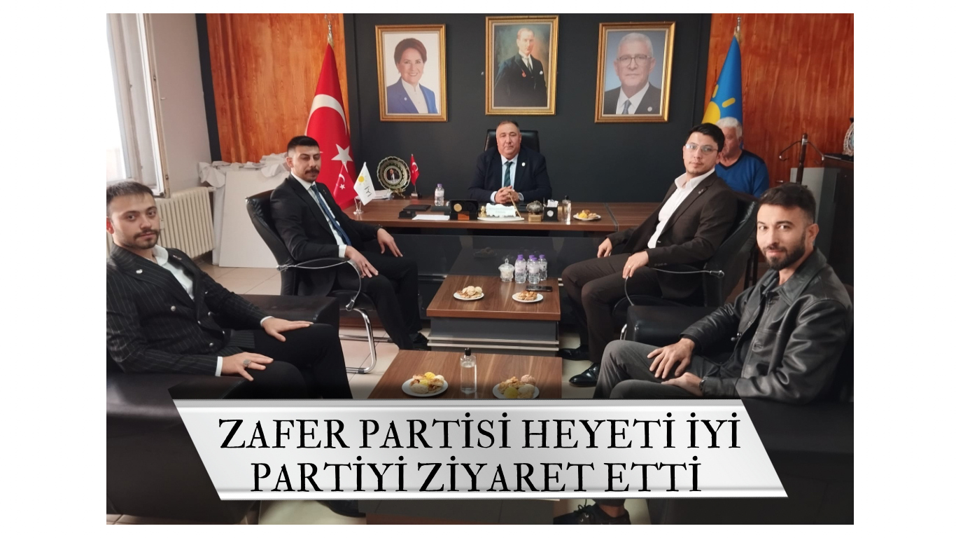 Zafer Partisi Heyeti, İYİ Parti Afyonkarahisar İl Başkanlığını Ziyaret Etti 