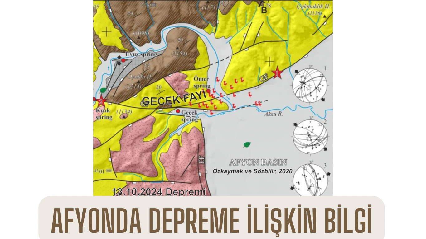 13 Ekim 2024 tarihli Yaşanan Depreme İlişkin AKÜ DUAM Açıklaması     