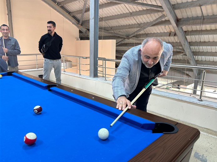 Afyonkarahisar’da Gençler İçin İlk Kez Bilardo Eğitimi Başlatıldı