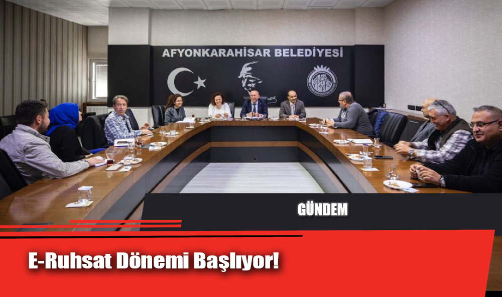 E-Ruhsat Dönemi Başlıyor!