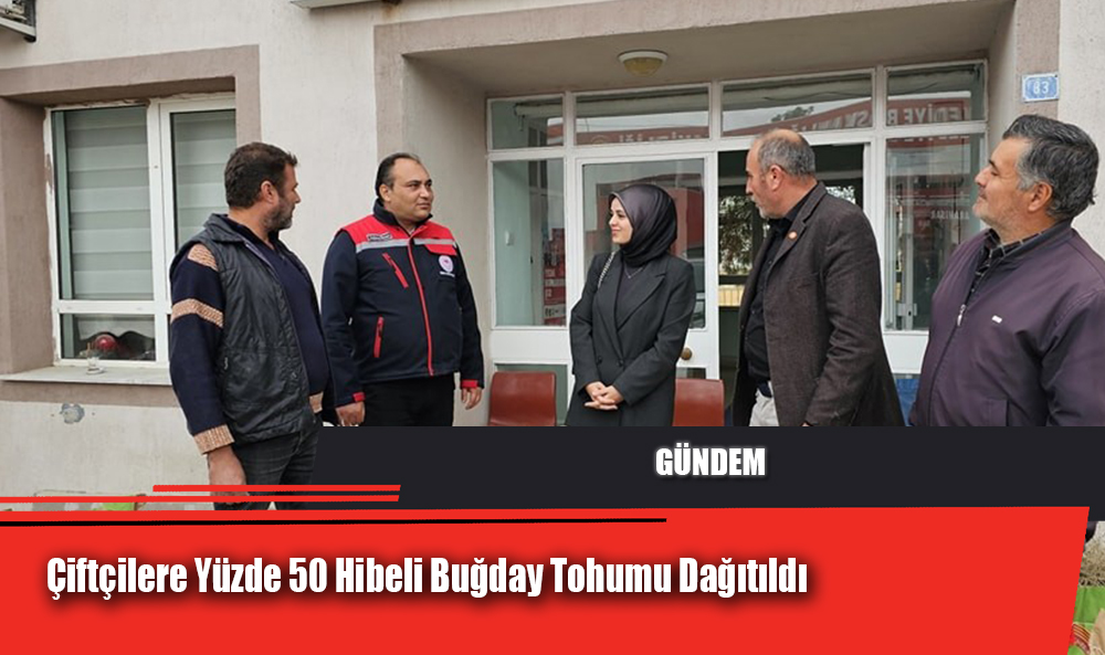 Dazkırı’da Çiftçilere Yüzde 50 Hibeli Buğday Tohumu Dağıtıldı